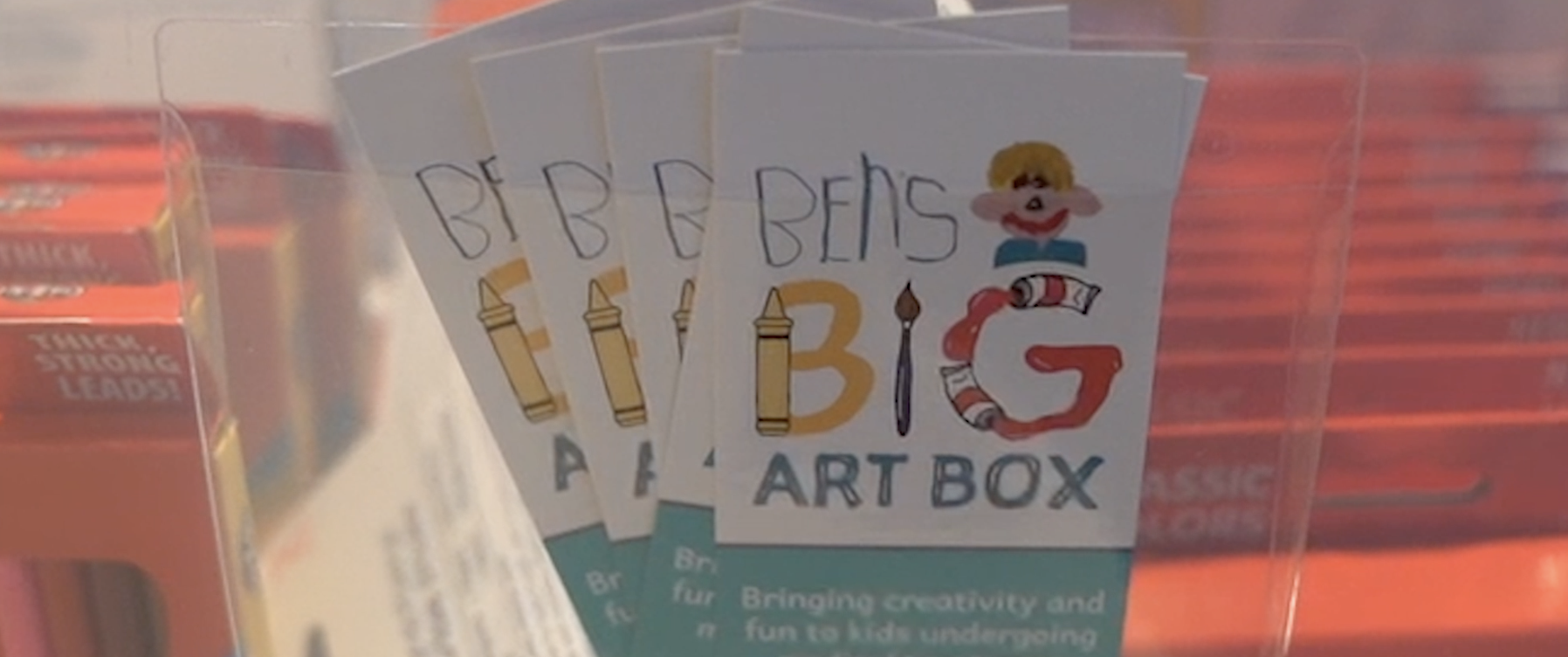 Big Ben's Art Box logo. 